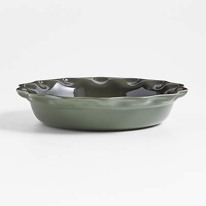 Le Creuset ® Heritage 9" Thyme Ceramic Pie Dish