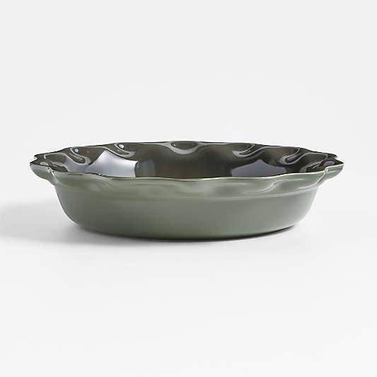 Le Creuset ® Heritage 9" Thyme Ceramic Pie Dish