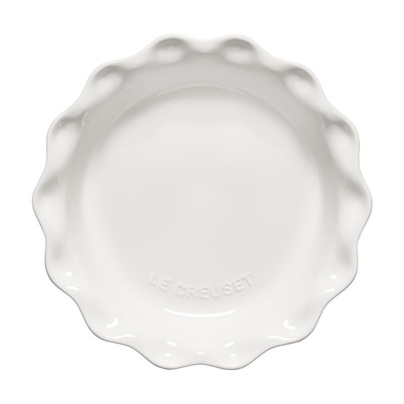 Le Creuset ® Heritage White Pie Dish - image 6 of 7