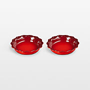 Le Creuset ® Chambray Heritage Pie Dishes, Set of 2