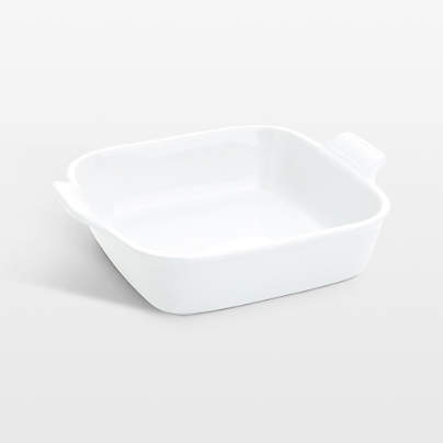 Le Creuset ® Heritage 3-Qt. White Square Ceramic Baking Dish