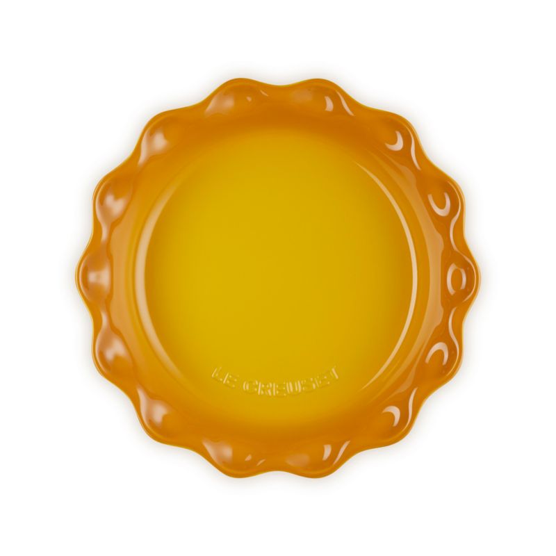 Le Creuset ® Heritage 9" Nectar Ceramic Pie Dish - image 4 of 6