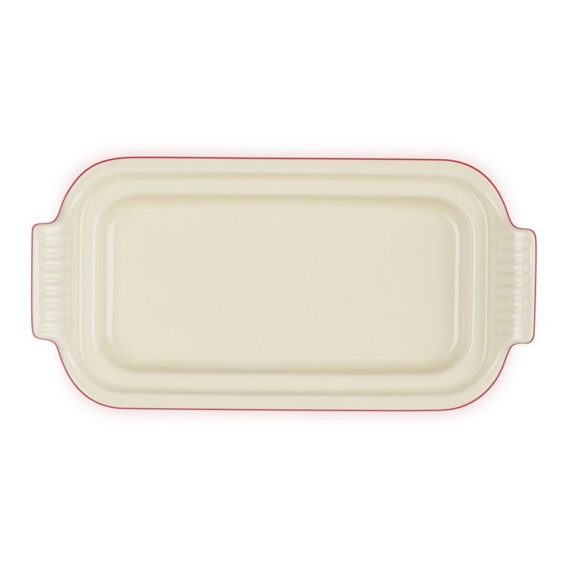 Le Creuset ® Heritage Cerise Ceramic Butter Dish - image 3 of 5