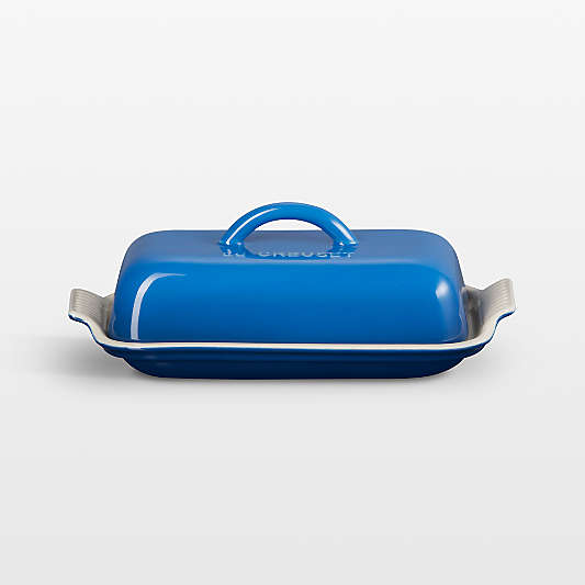 Le Creuset ® Heritage Marseille Ceramic Butter Dish