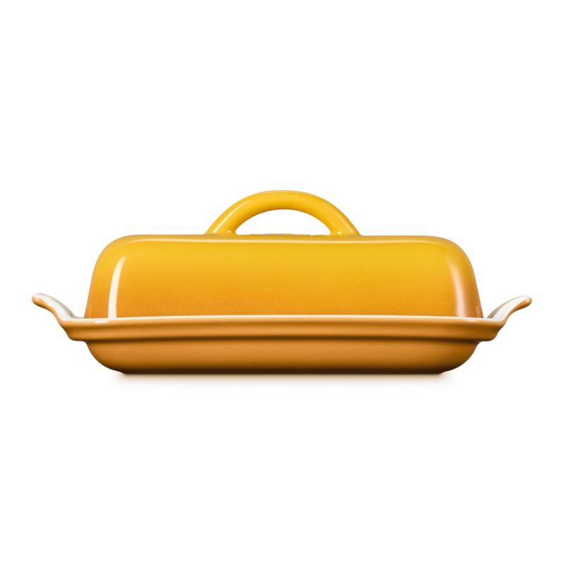 Le Creuset ® Heritage Nectar Ceramic Butter Dish - image 3 of 5