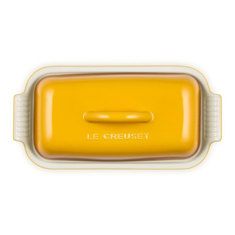 Le Creuset ® Heritage Nectar Ceramic Butter Dish - image 2 of 5