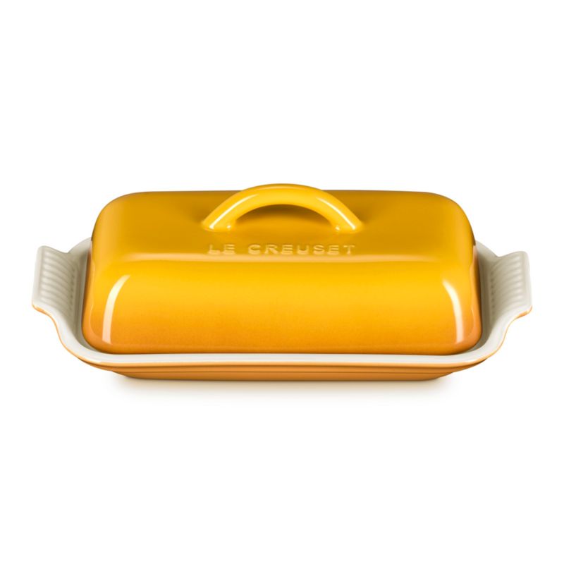 Le Creuset ® Heritage Nectar Ceramic Butter Dish - image 1 of 5