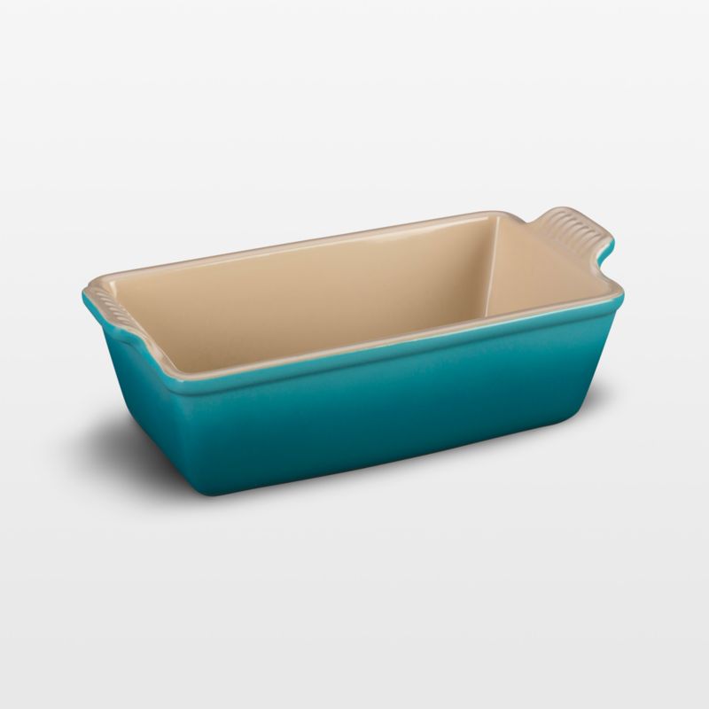 Le Creuset Heritage Caribbean Loaf Pan + Reviews | Crate & Barrel