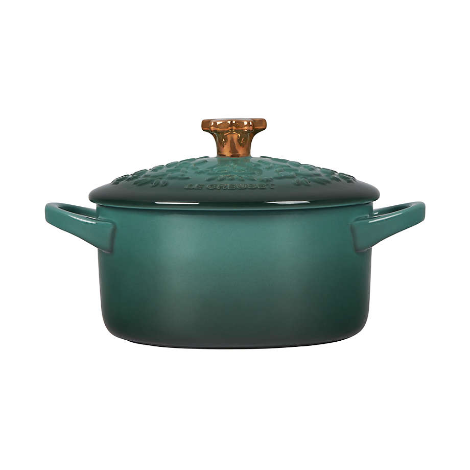 Le Creuset Noel Mini Cocotte with Star Knob, 24-Oz.