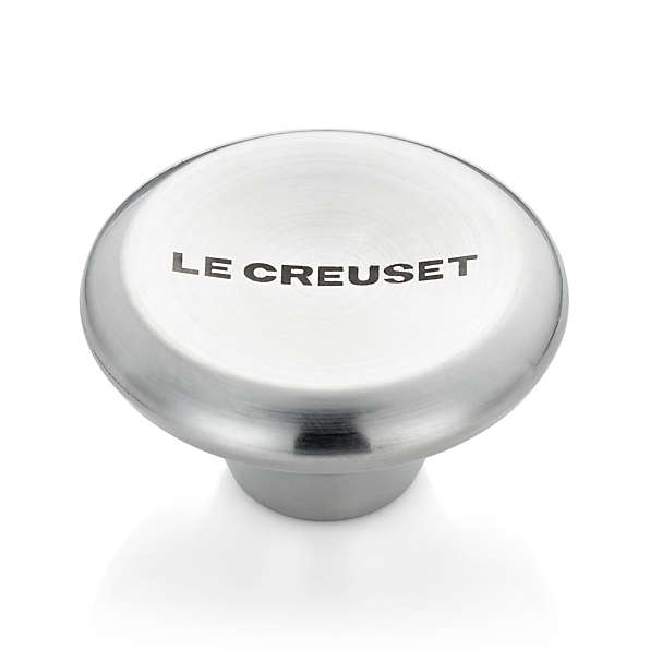 Le Creuset Medium Signature Knob Stainless Steel