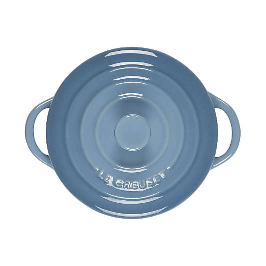 Le Creuset ® 8-Oz. Chambray Round Mini Cocotte with Lid