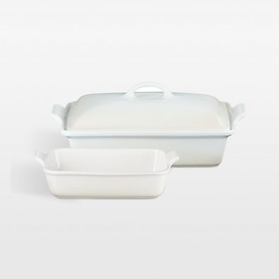 View Le Creuset ® Meringue 3-Piece Heritage Rectangular Casserole Dish Set details