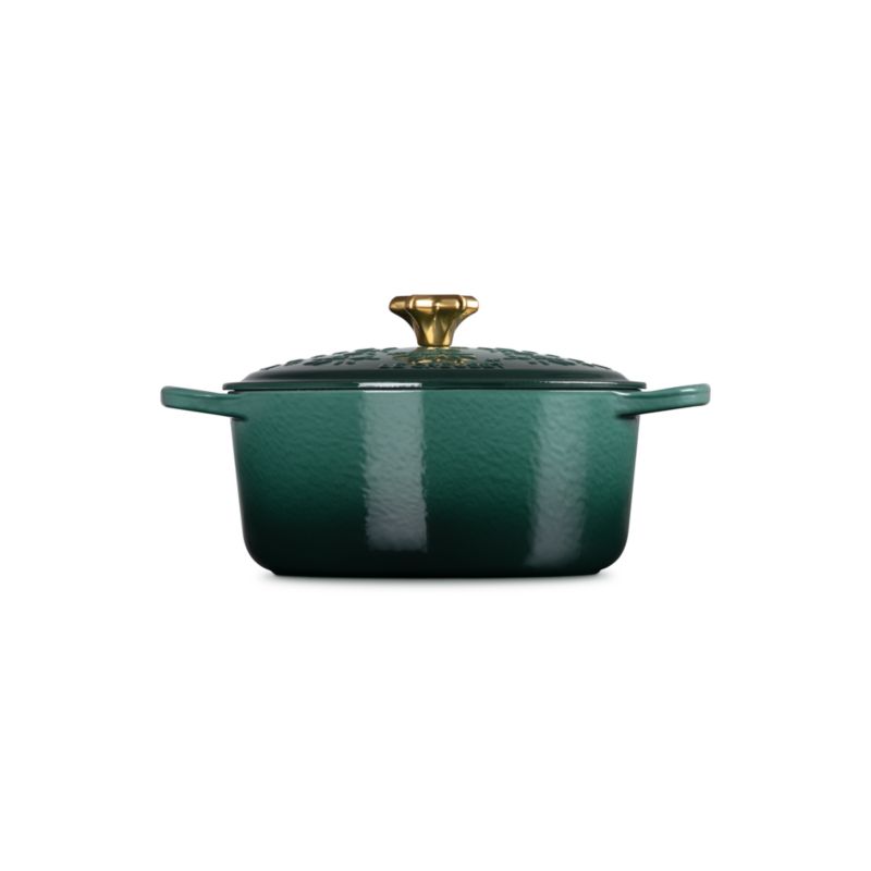 Le Creuset ® Signature Noel Artichaut 4.5-Qt. Round Dutch Oven with Embossed Tree and Star Knob - image 2 of 5