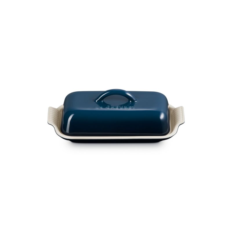 Le Creuset ® Nuit Ceramic Butter Dish - image 4 of 5