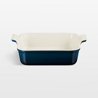 View Le Creuset ® Heritage 3-Qt. Nuit Square Baking Dish, 9x9" details