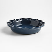 Emile Henry Modern Classics Rouge Red Pie Dish, Set of 2
