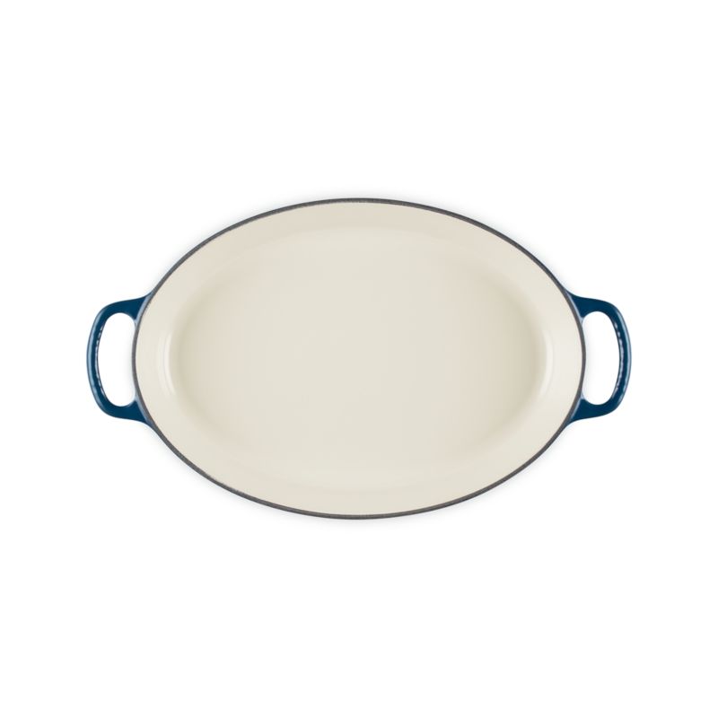 Le Creuset ® Signature 3-Qt. Nuit Enameled Cast Iron Oval Baker - image 3 of 6