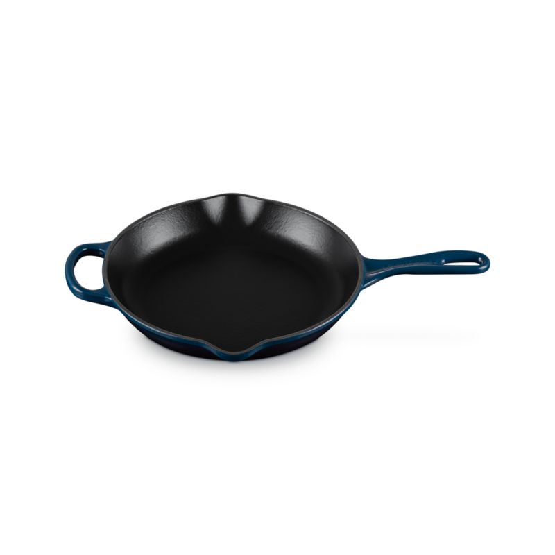 Le Creuset ® Signature 10.25" Nuit Enameled Cast Iron Skillet - image 8 of 12