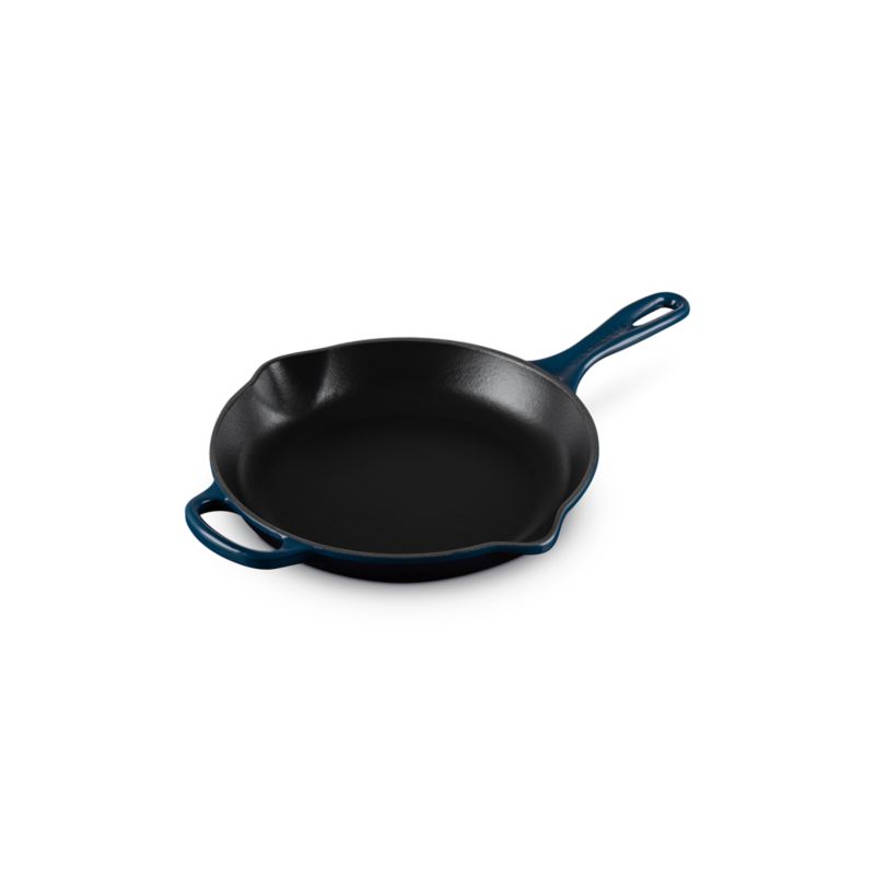 Le Creuset ® Signature 10.25" Nuit Enameled Cast Iron Skillet - image 10 of 12