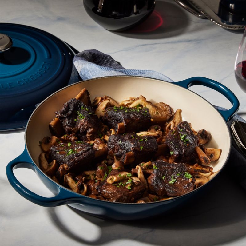 Le Creuset ® Signature -Qt. Nuit Enameled Cast Iron Braiser