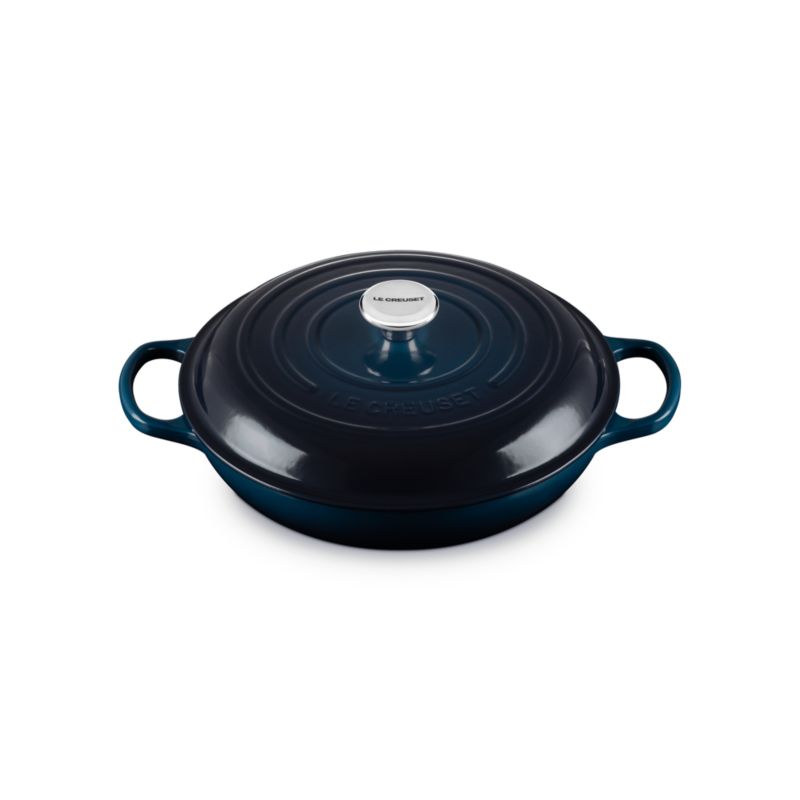 Le Creuset ® Signature -Qt. Nuit Enameled Cast Iron Braiser