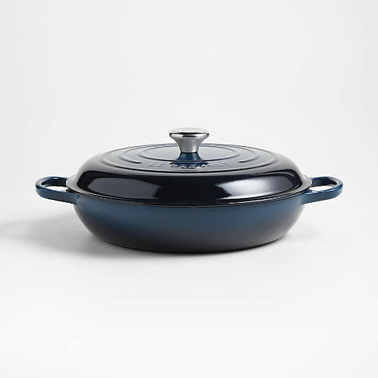 Le Creuset ® Signature 5-Qt. Nuit Enameled Cast Iron Braiser