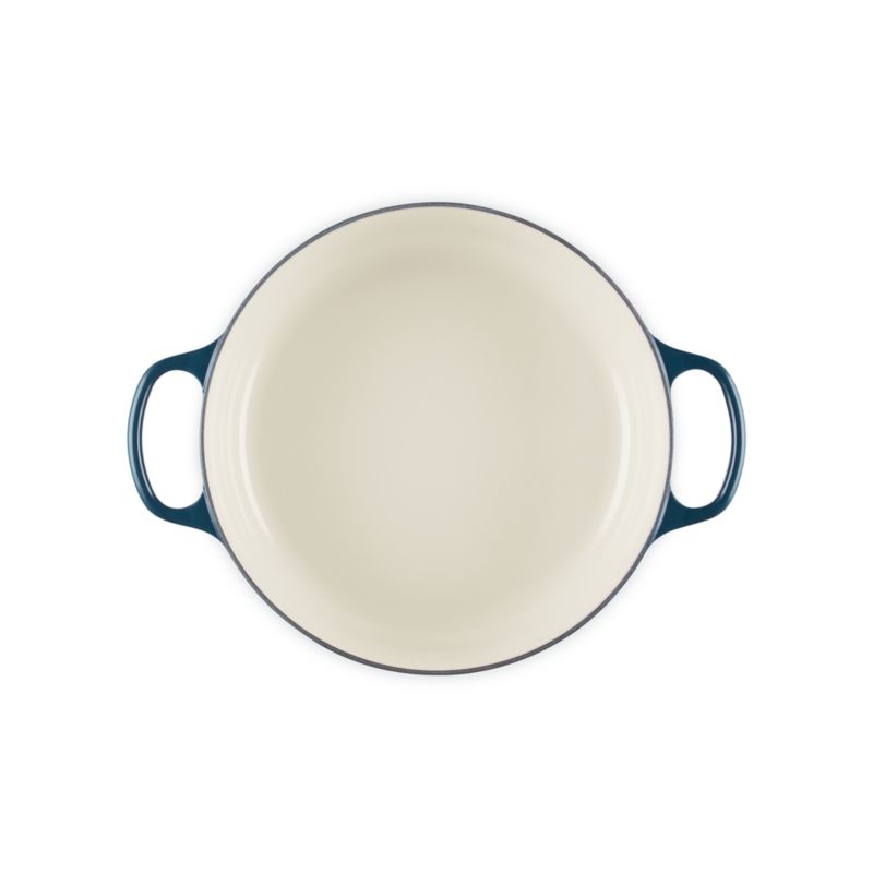 Le Creuset ® Signature 6.4L/6.75-Qt Nuit Enameled Cast Iron Round Wide Oven - image 12 of 12