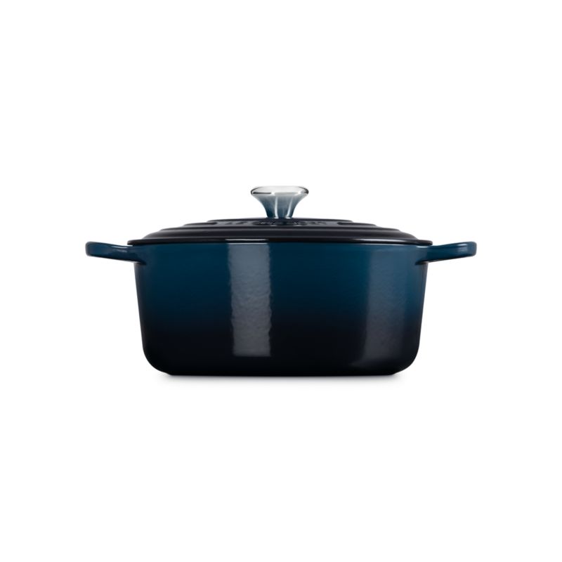 Le Creuset ® Signature 6.7L/7.25-Qt Nuit Enameled Cast Iron Round Dutch Oven - image 8 of 11