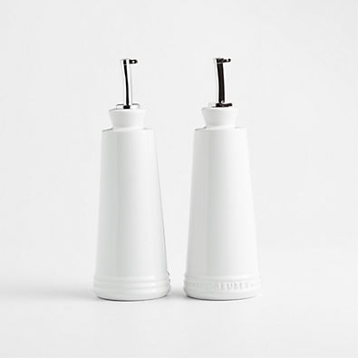 View Le Creuset ® Signature White Oil and Vinegar Cruet Set details