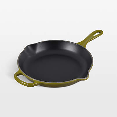 Le Creuset ® Signature 10.25" Olive Enameled Cast Iron Round Skillet