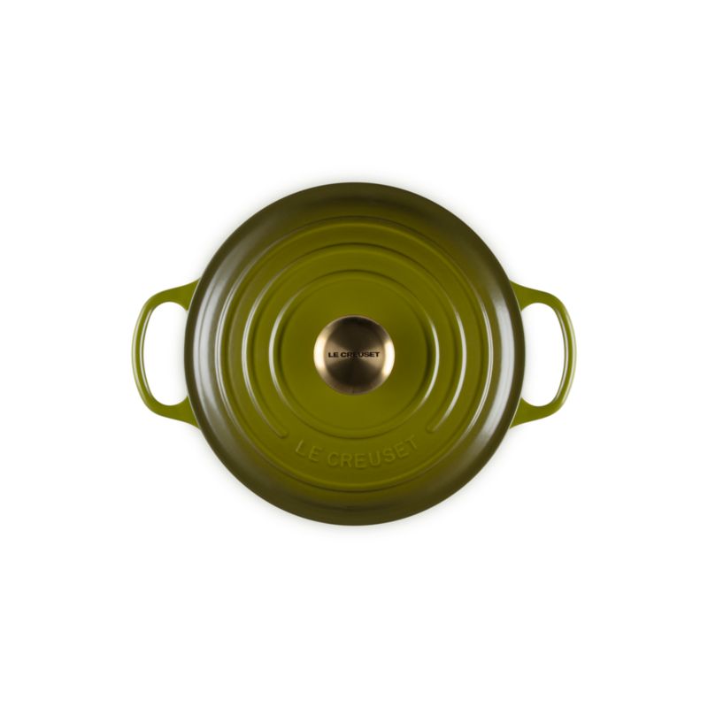 Le Creuset ® Olive 3.5-Qt. Signature Round Sauteuse - image 7 of 8