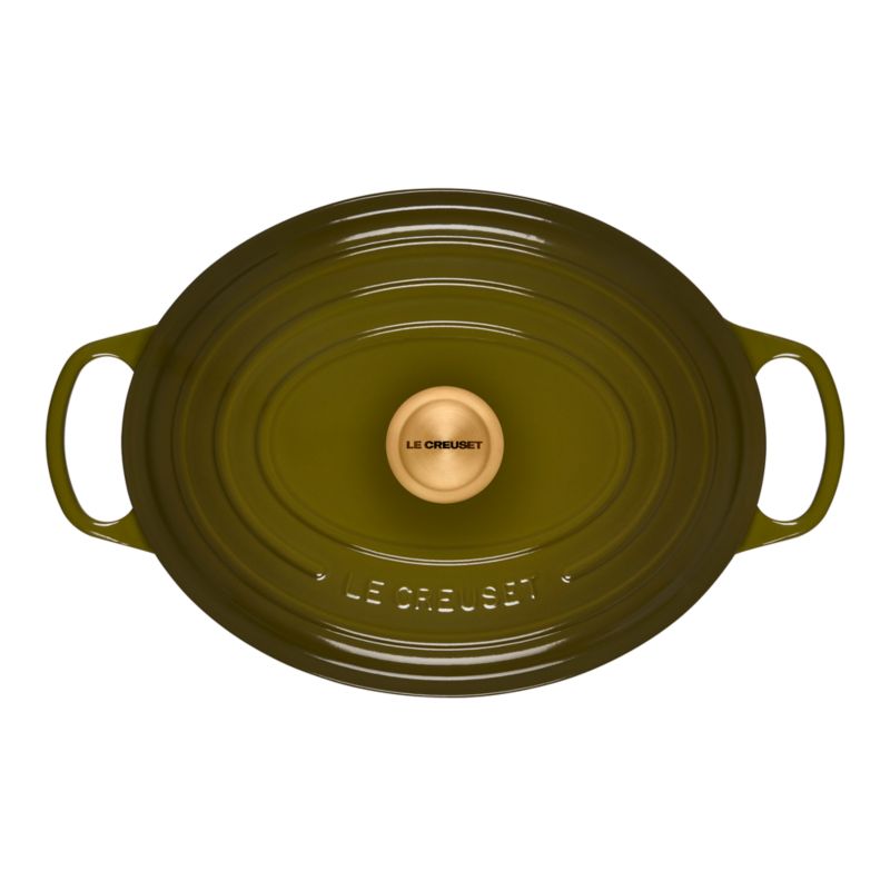 Le Creuset ® Olive 6.75-Qt. Signature Oval Dutch Oven - image 7 of 11