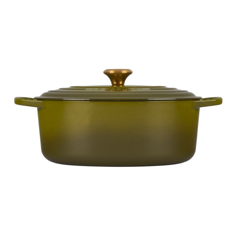 Le Creuset ® Olive 6.75-Qt. Signature Oval Dutch Oven - image 8 of 11