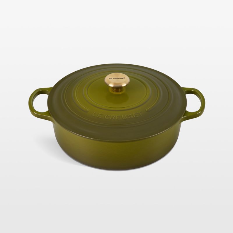 Le Creuset ® Olive 6.75-Qt. Round Wide Dutch Oven - image 0 of 6