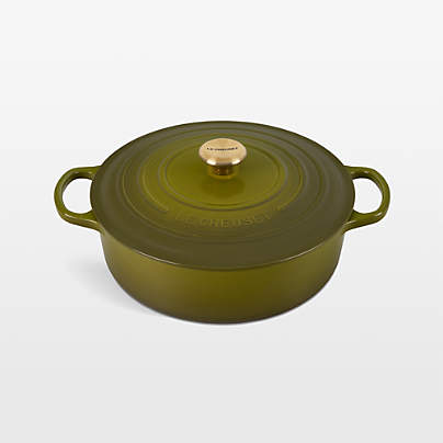 Le Creuset ® Olive 6.75-Qt. Round Wide Dutch Oven