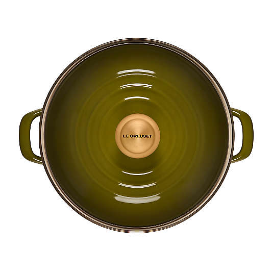 Le Creuset ® 10-Qt. Olive Enameled Stockpot