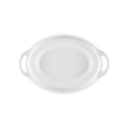Le Creuset ® 7.25-Qt. White Enameled Cast Iron Oval Doufeu Dutch Oven