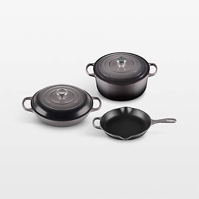 Le Creuset ® Signature Oyster Enameled Cast Iron 5-Piece Cookware Set