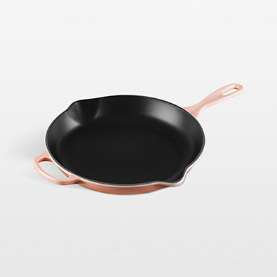 View Le Creuset ® Signature 11.75" Peche Enameled Cast Iron Round Skillet details