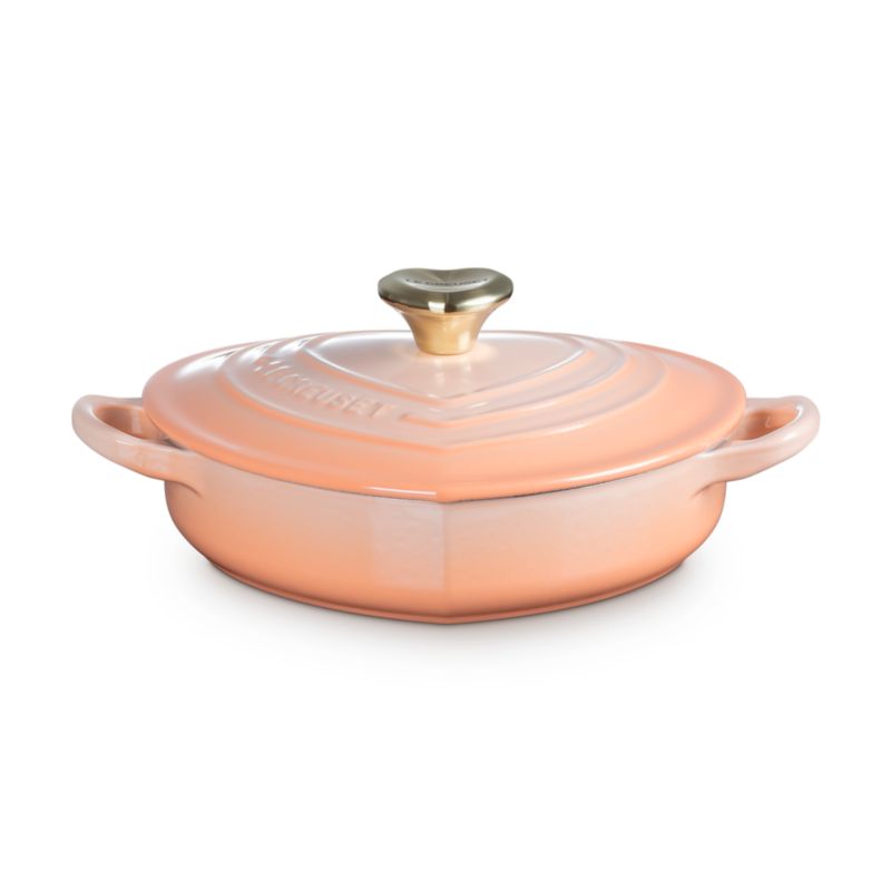 Le Creuset ® Peche 1.25-Qt. Heart Dish - image 5 of 6