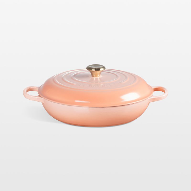 Viewing product image Le Creuset ® Peche 5-Qt. Signature Braiser - image 1 of 6