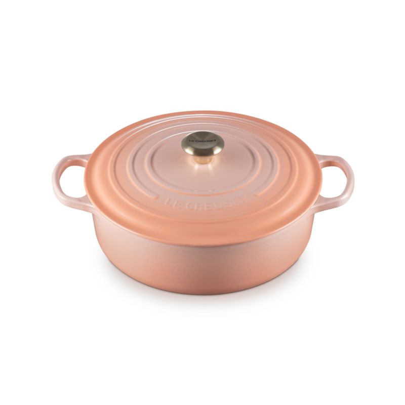 Le Creuset ® Peche 6.75-Qt. Signature Wide Round Oven - image 11 of 10