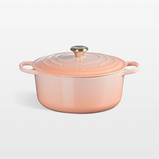 Le Creuset ® Signature 7.25-Qt. Peche Enameled Cast Iron Round Dutch Oven