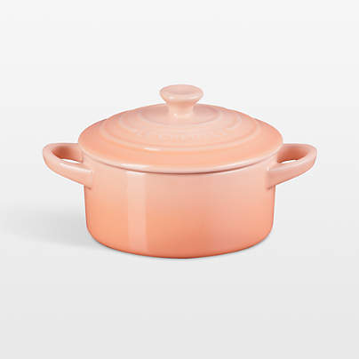 Le Creuset ® 8-Oz. Peche Round Mini Cocotte with Lid