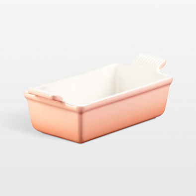 View Le Creuset ® Heritage Peche Ceramic Loaf Pan details