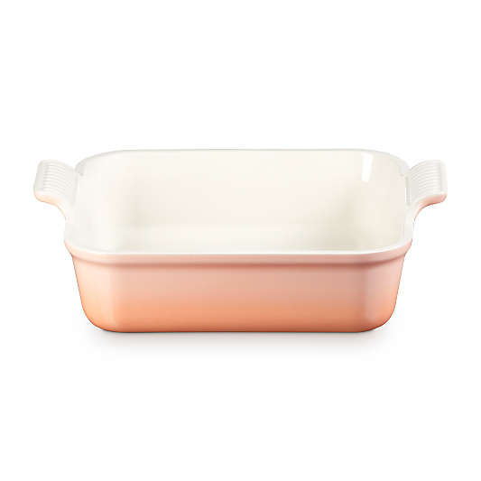 Le Creuset ® 3-Qt. Heritage Square Peche Baking Dish