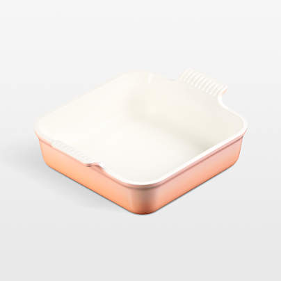 Le Creuset ® Heritage 3-Qt. Peche Square Ceramic Baking Dish