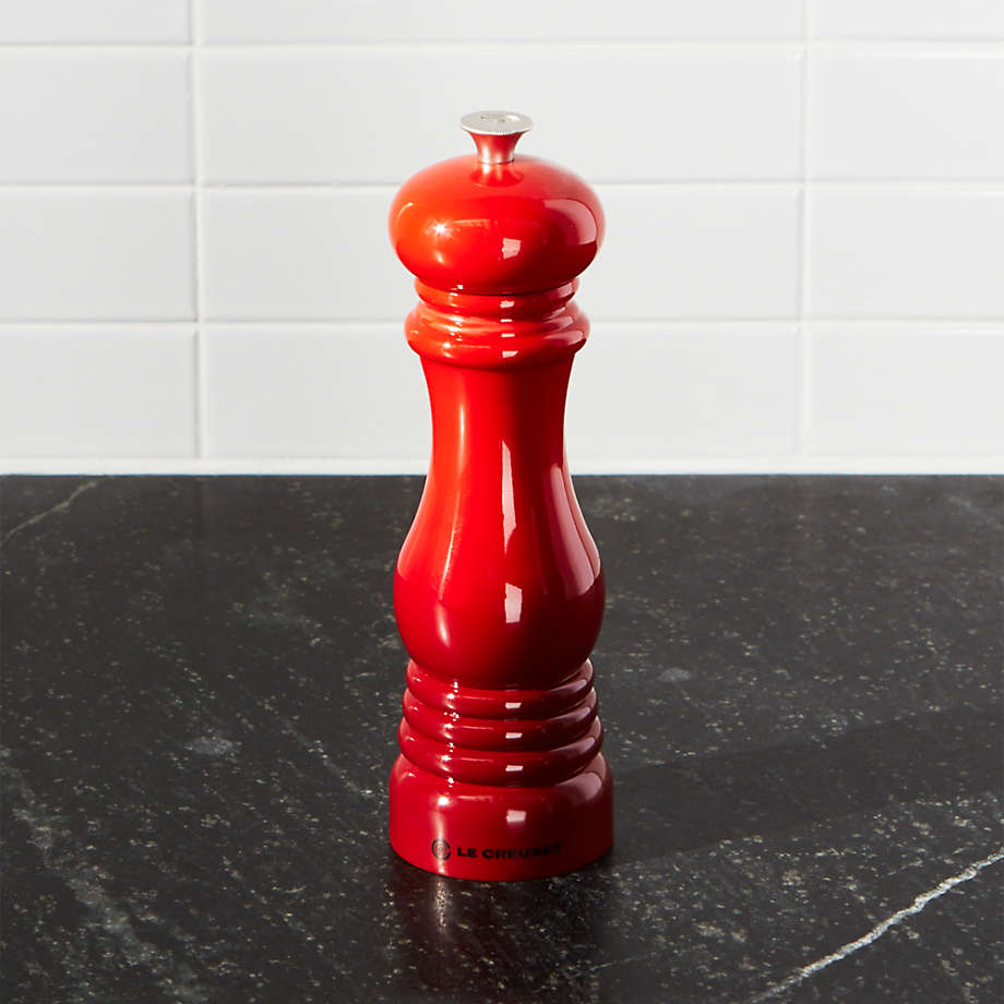 Le Creuset Cerise Red Pepper Mill Crate & Barrel Canada
