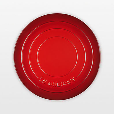 View Le Creuset ® Stoneware Cerise Round Pizza Stone details