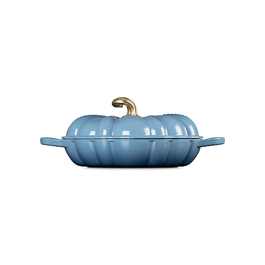 Le Creuset ® Chambray 2.75-Qt. Figural Pumpkin Braiser